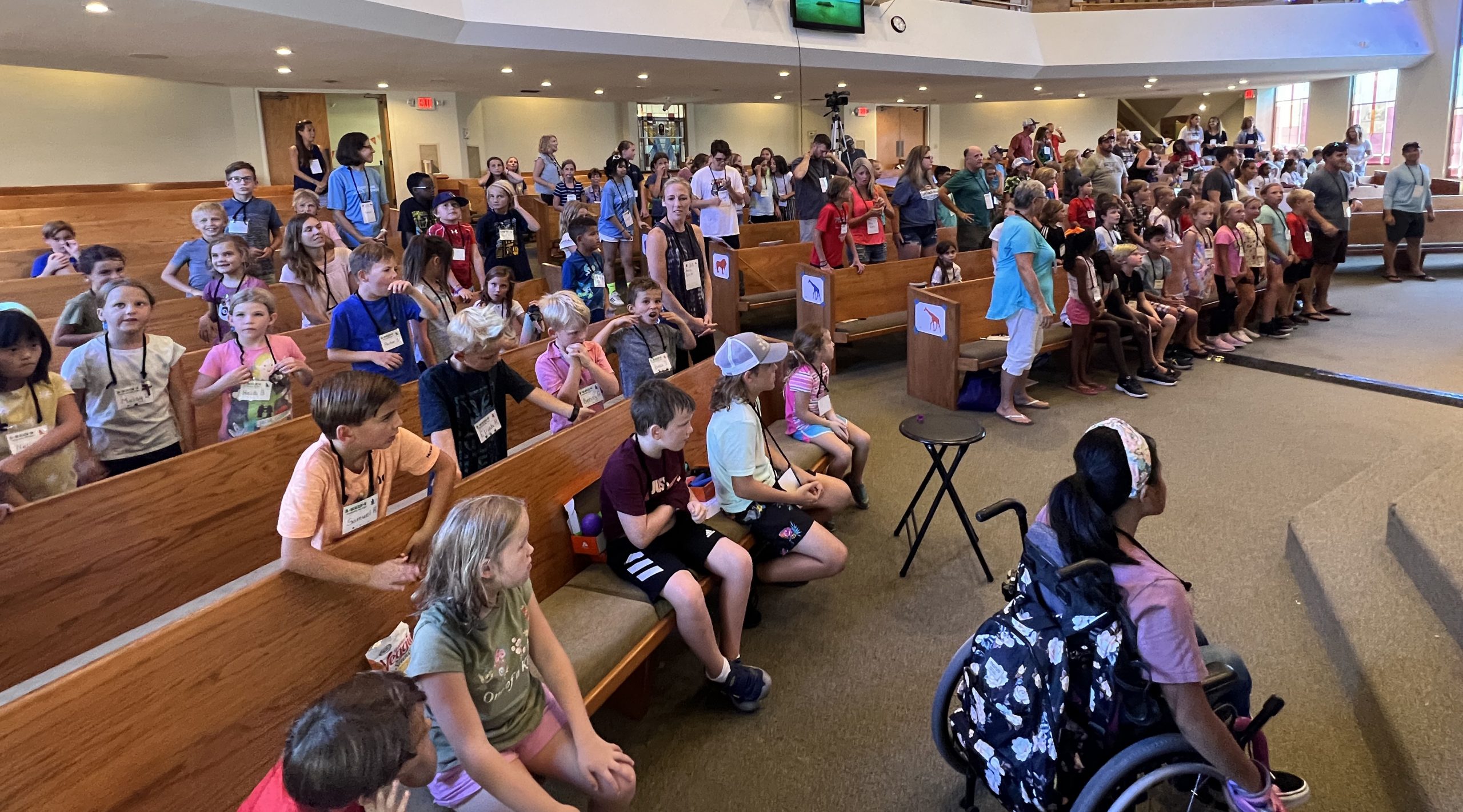 Kids at CrossPointe VBS
